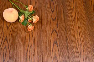 bamboo massello effetto rovere medio scuro